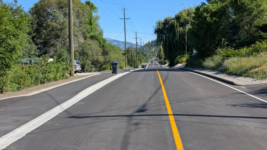 picture of Lodge Rd. completed